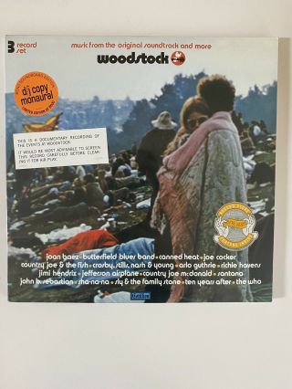 Woodstock Documentary (mono) 3 - Lp 2019 Rsd Limited Edition