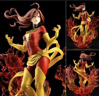 Marvel Bishoujo Marvel Universe Dark Phoenix Rebirth 1/7 Figure Nib Dmg Pkg