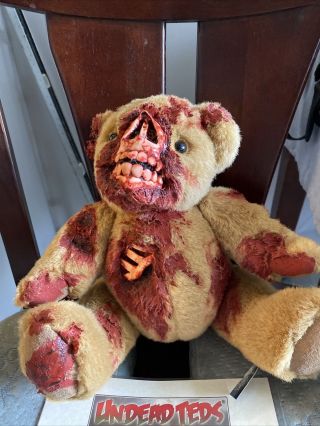 Undead Ted With Certificate Of Authenticity.  Stored In Plastic