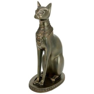 Design Toscano Bastet Cat Goddess of Ancient Egypt Statue 3