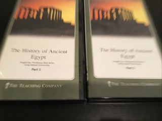 Great Courses Dvd The History Of Ancient Egypt By Bob Brier With Guide Books