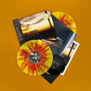 Turin Brakes The Optimist Dinked Lp Vinyl Record 20th Anniversary Signed Print