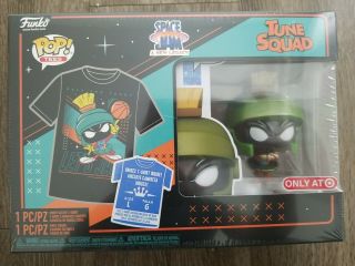 Funko Pop Tees - Marvin The Martian Space Jam A Legacy Large T - Shirt