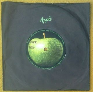 Elastic Oz Band " God Save Us " Rare Orig Uk Apple 36 Single 1a1m - Lennon