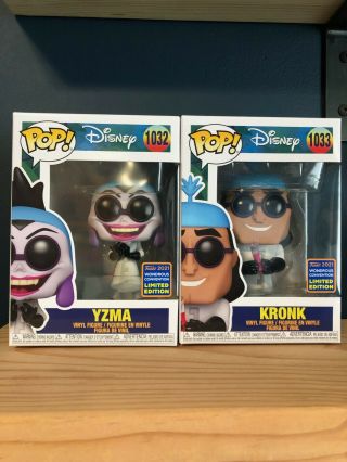 Funko Pop Disney Yzma & Kronk Emperor 