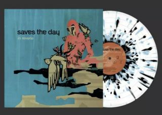Saves The Day - In Reverie Vinyl White Black & Baby Blue Splatter /300 In Hand