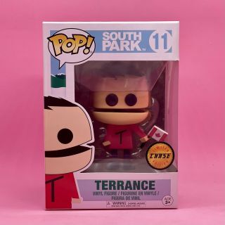 Funko Pop Vinyl Figure South Park Terrance With Canadian Flag 11 Chase Canada
