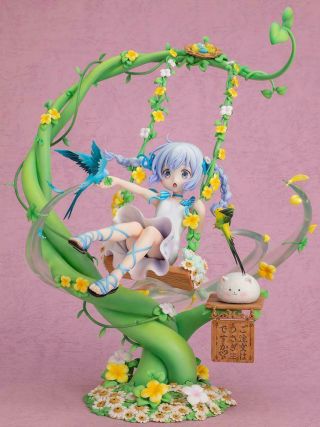 F:nex Is The Ordre A Rabbit Chino Flower Swing 1/7 Figure From Japan