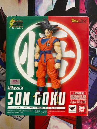 2015 Goku Mexico Galeria Tamashii Nations Son Goku S.  H.  Figuarts Dragon Ball Z