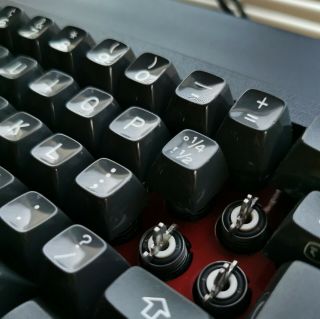 Vintage Keyboard IBM Beamspring 3278 LONG RARE 【CUSTOMIZED BLACKOUT EDITION】 5
