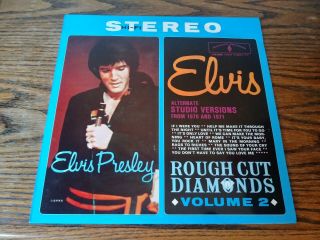 Elvis Presley Rough Cut Diamonds Volume 2 Stereophonic Lps3000 Diamond Records