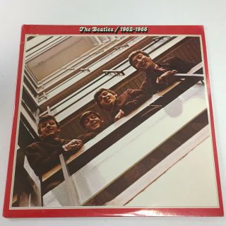 Beatles - 1962 - 1966 2lp 1976 Press W Hype Sticker
