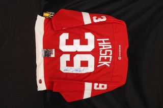 Dominik Hasek Signed Detroit Red Wings Koho Jersey Jsa Autograph Jb018