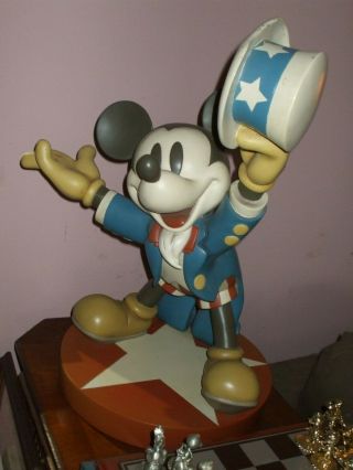 Mickey Mouse Uncle Sam Big Figure Statue