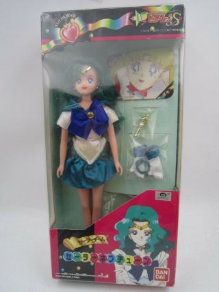Anime Pretty Guardian Sailor Moon S Sailor Neptune Figure Doll Bandai Japan