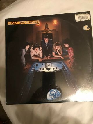 The Beatles Paul Mccartney Back To The Egg Lp First Press Hype