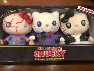 Sanrio Hello Kitty Chucky Plush Animals Usj Japan Halloween Limited Edition 647