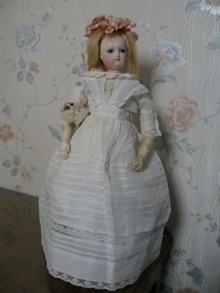 15 " French Fashion Antique Doll Circa 1880 (barrois ?)