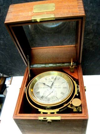 Vintage Thomas Mercer - St Albans England - Marine Chronometer Ser.  17890