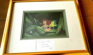 Walt Disney Studios Production Cel From “the Little Mermaid”