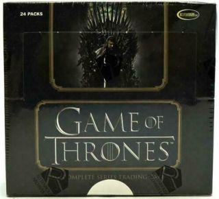 2020 Rittenhouse Game Of Thrones The Complete Series Trading Cards Box