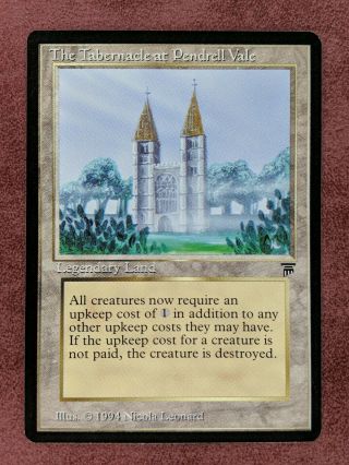Mtg Magic Nm The Tabernacle At Pendrell Vale Legends Legacy Vintage Edh.