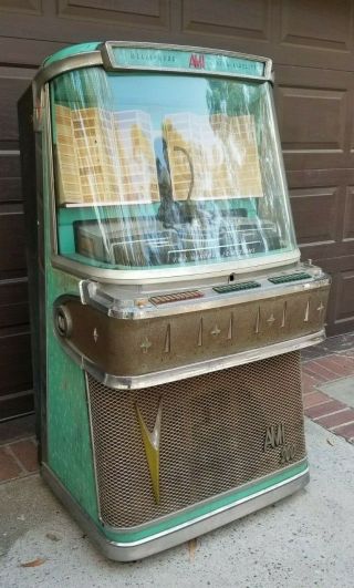 Vintage 1958 Ami I200 Jukebox All - & Complete For Restoration