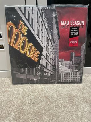 Mad Season - Live At The Moore 2 Lp Vinyl - Pearl Jam Alice In Chains