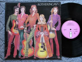 Fotheringay Self Titled 1970 Near Vinyl Island Records Uk Pressing Lp