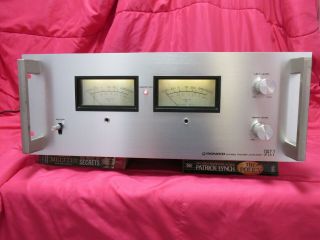 Pioneer Spec - 2 Vintage Silver Face Amplifier,  Rack Handles,
