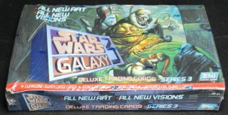 1995 Topps Star Wars Galaxy Series 3 Trading Card Box -
