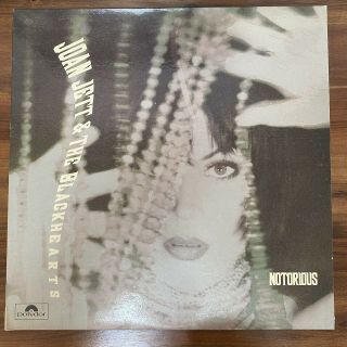 Joan Jett & The Blackhearts - Notorious Korea Promo Lp Vinyl 1992 With Insert