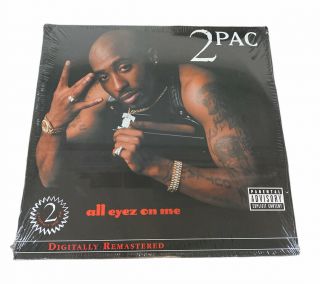 2 Pac - All Eyes On Me - Vinyl 4 Record Lp Set 2001 Death Row - Dr Dre