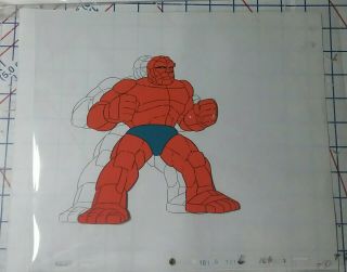 1979 Fantastic Four The Thing Cel w Painted Background Marvelmania 2