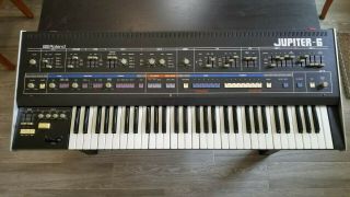 Roland Jupiter - 6 61 - Keys Vintage Synthesizer Ac 100v