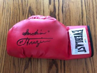 Joe Frazier Signed Autographed Everlast Boxing Glove