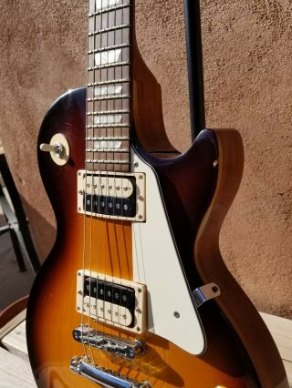 Gibson Les Paul USA Studio Deluxe Vintage Tobacco Sunburst 4