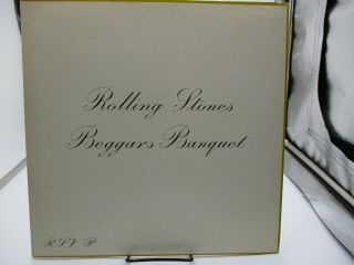Rolling Stones - Beggars Banquet Lp - 1968 Ps 539,  Nm C Vg,  Ultrasonic