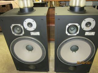 Vintage Pioneer Hpm 100 (hpm 1500) Speakers Professionally Re - Foamed