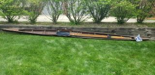 Vintage Single Rowing Scull