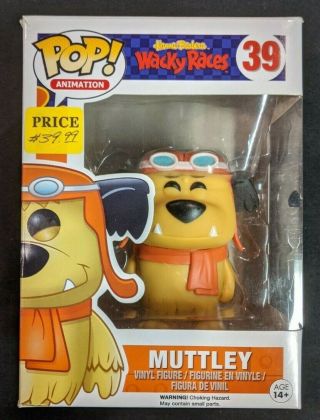 Funko Pop Hanna Barbera Wacky Races Muttley 39 2015