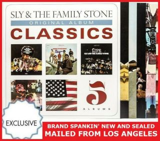 Sly And The Family Stone - Album Classics - 5lp Mailedfrom Los Angeles