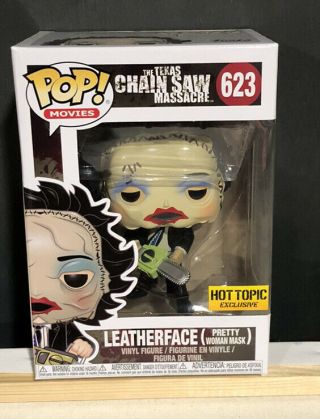 Funko Pop The Texas Chainsaw Massacre: Leatherface 623.  Hot Topic Exclusive