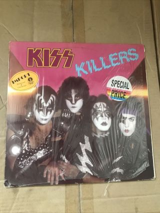 Kiss Killers 1982 Vinyl Record Lp Netherlands Exc Nm In Shrink 6302 193 Canl 1