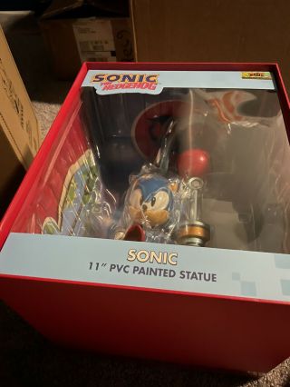 First 4 Figures F4f Sonic The Hedgehog Exclusive Edition 11 " Pvc Statue Usa