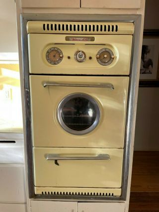 Vintage Western Holly Wall Oven - 1955 Mid Century Modern