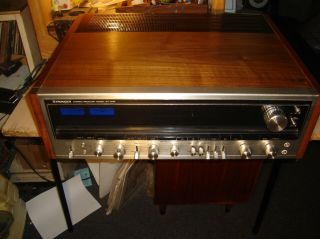 Stunning Vintage Pioneer Sx 1010 Amp Recaped Tech Serviced 1st 100 Watt War