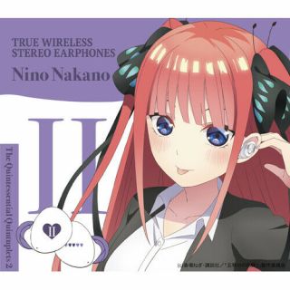 True Wireless Stereo Earphone The Quintessential Quintuplets Nino Nakano Model