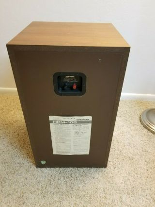 Pioneer HPM - 100 Vintage Speakers Circa 1975 6