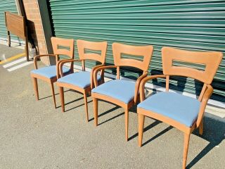 Mid Century Modern Heywood Wakefield Wishbone Dining Room Chairs 2